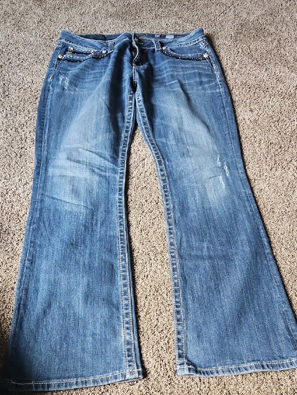 Miss Me Size 31 Easy Bootcut Jeans